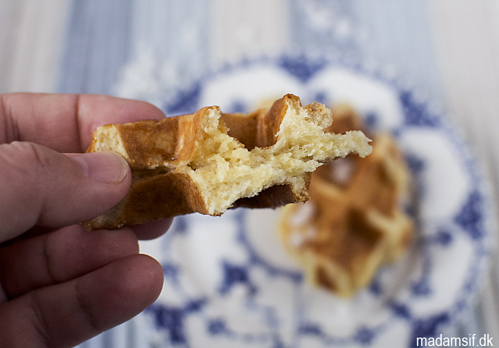 Gaufres de Liege Belgiske Vafler